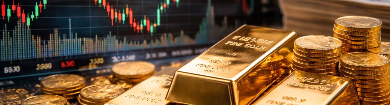 El oro corrige tras tocar m&aacute;ximos hist&oacute;ricos: &iquest;ajuste t&eacute;cnico o cambio de ciclo?